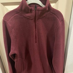 Small Cuts Sherpa half zip jacket